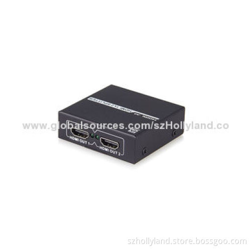 HDMI 1.3V 1 x 2 HDMI Splitter 1080P/3D/4S Switch Time